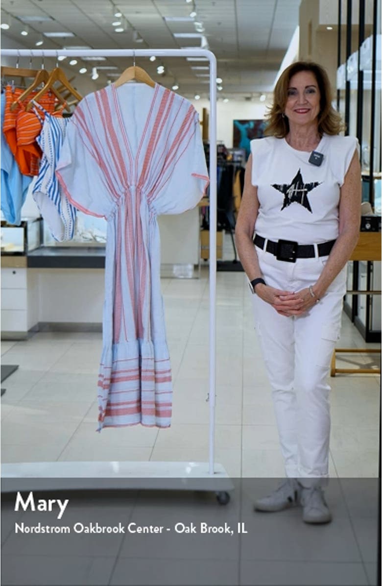 Leila Cotton Blend Cover-Up Dress, sales video thumbnail