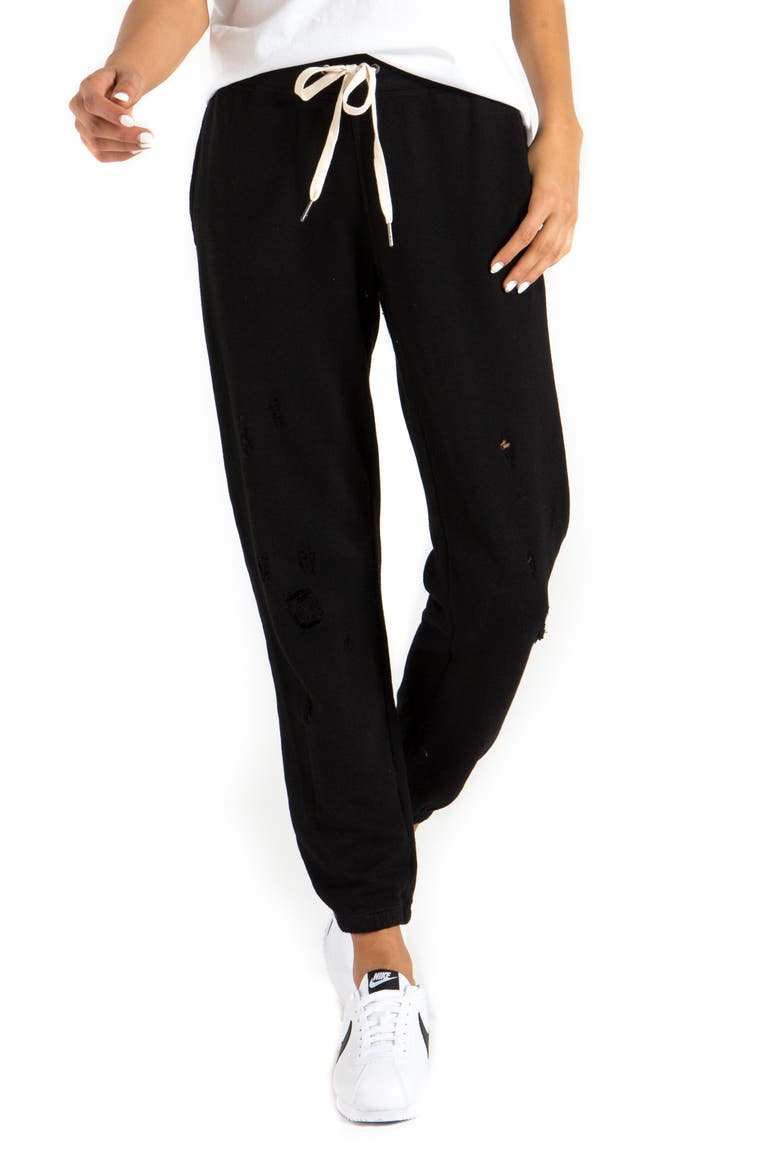 Derby Jogger Pants, Main, color, BLACK CAT