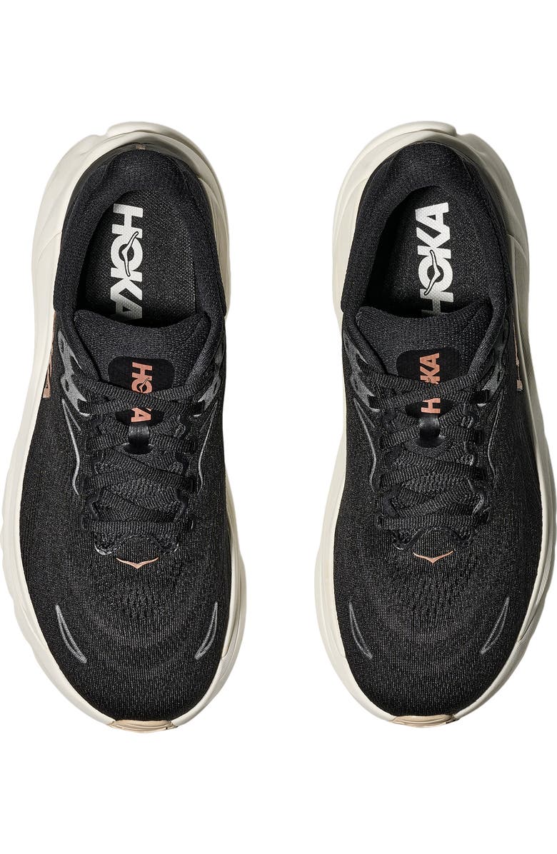 HOKA Arahi 8 Stability Running Shoe, Alternate, color, Black / Rose Gold