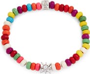 Anzie Bohème Multicolor Beaded Stretch Bracelet