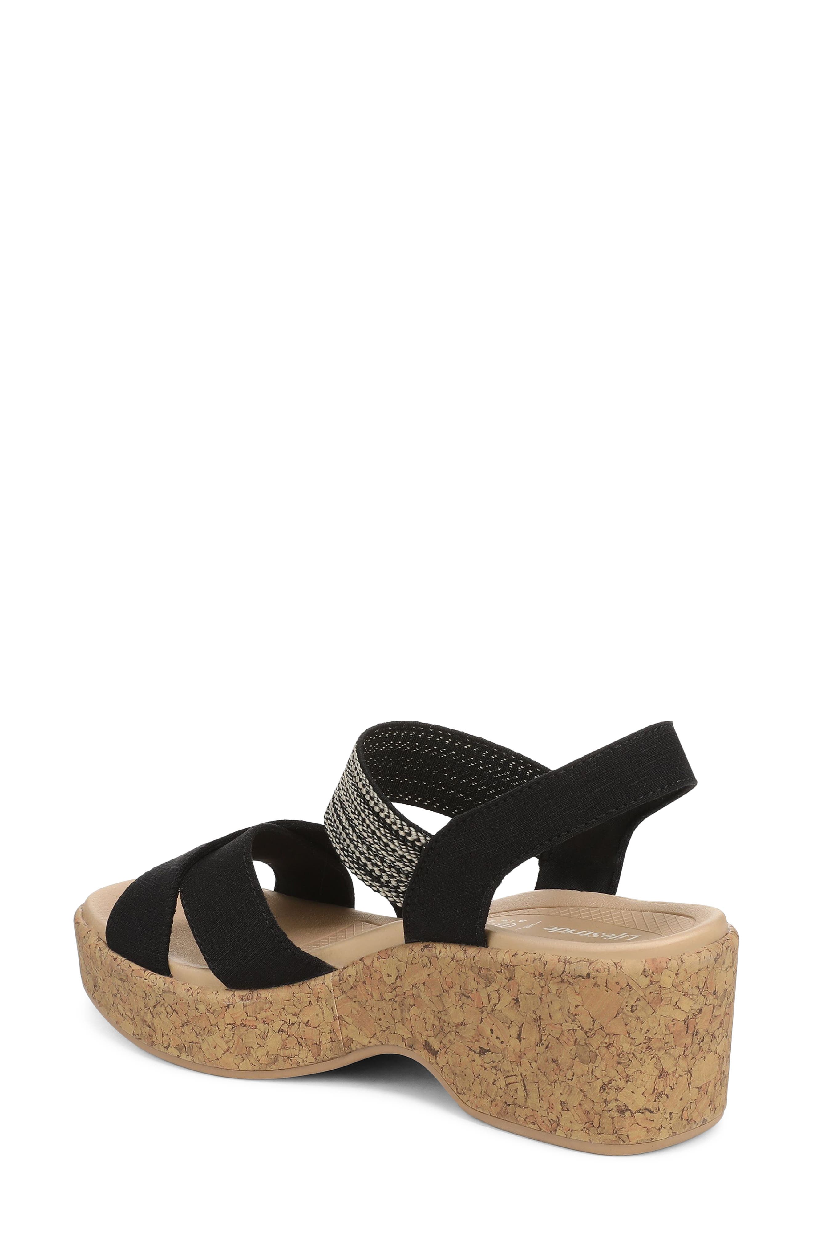 LifeStride Verity Platform Wedge Sandal, Alternate, color, 