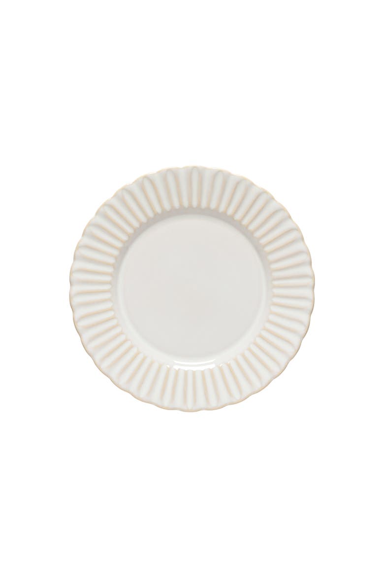 Cristal Set/6 dinner plates, Main, color, White