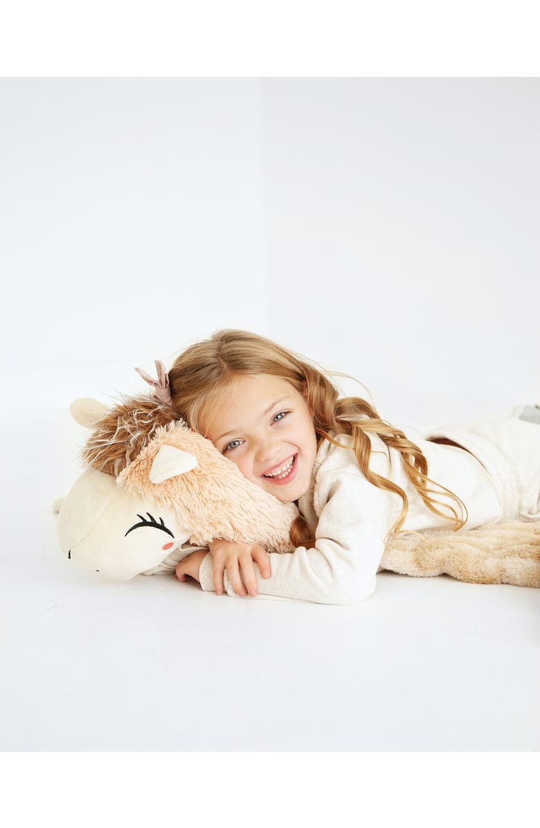 Minky Couture Huggable Llama, Alternate, color, Tan