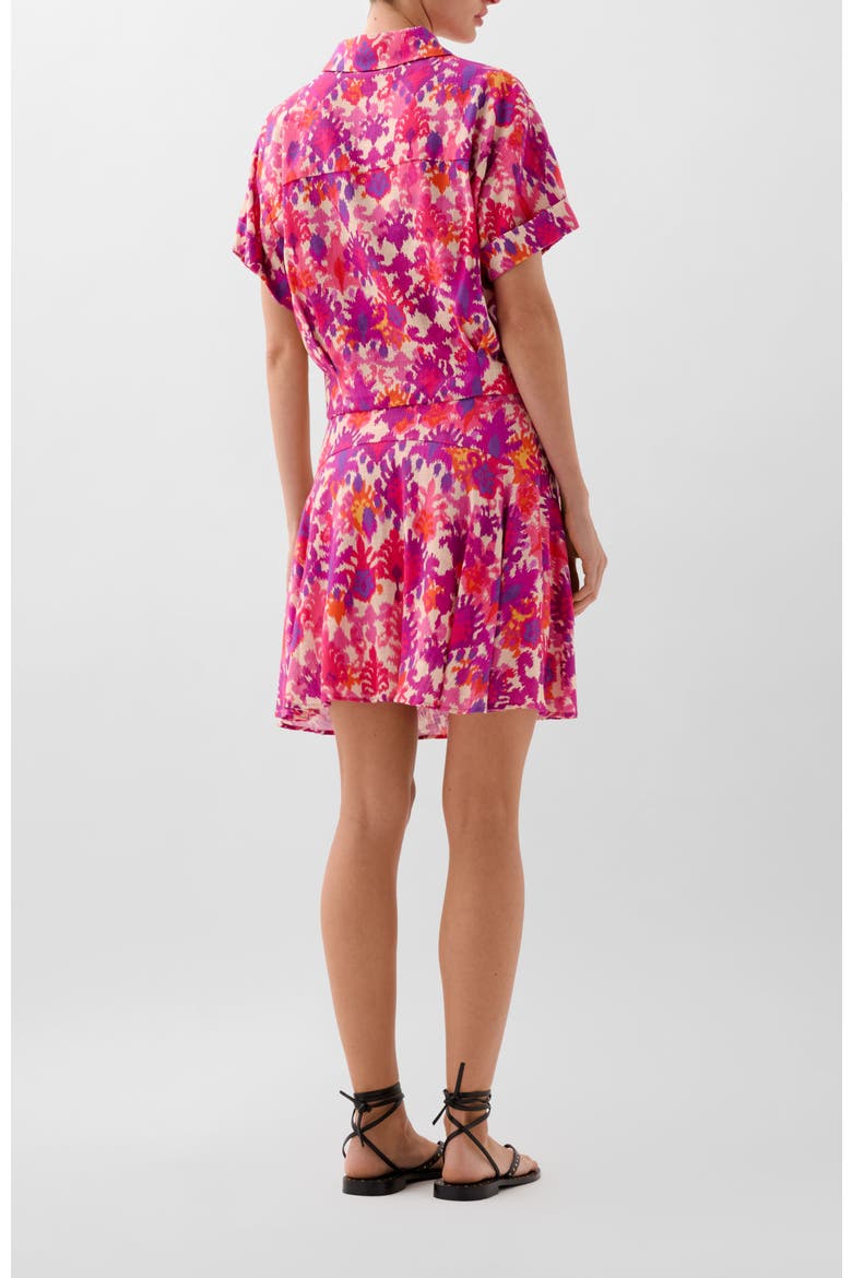 Lyd Print Short, Alternate, color, Coral