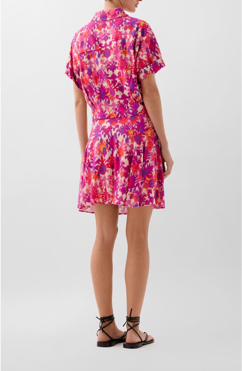 Scalpers Lyd Print Short, Alternate, color, Coral