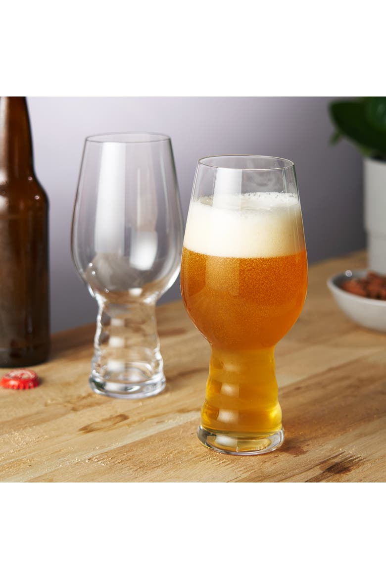 Craft IPA Beer Glass Set of 2, Alternate, color, Clear