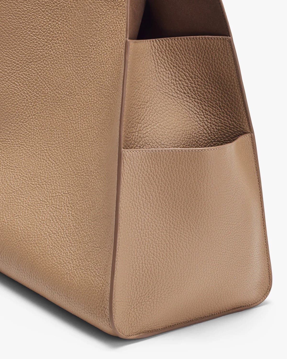 Oversized Double Loop Bag, Alternate, color, Cappuccino