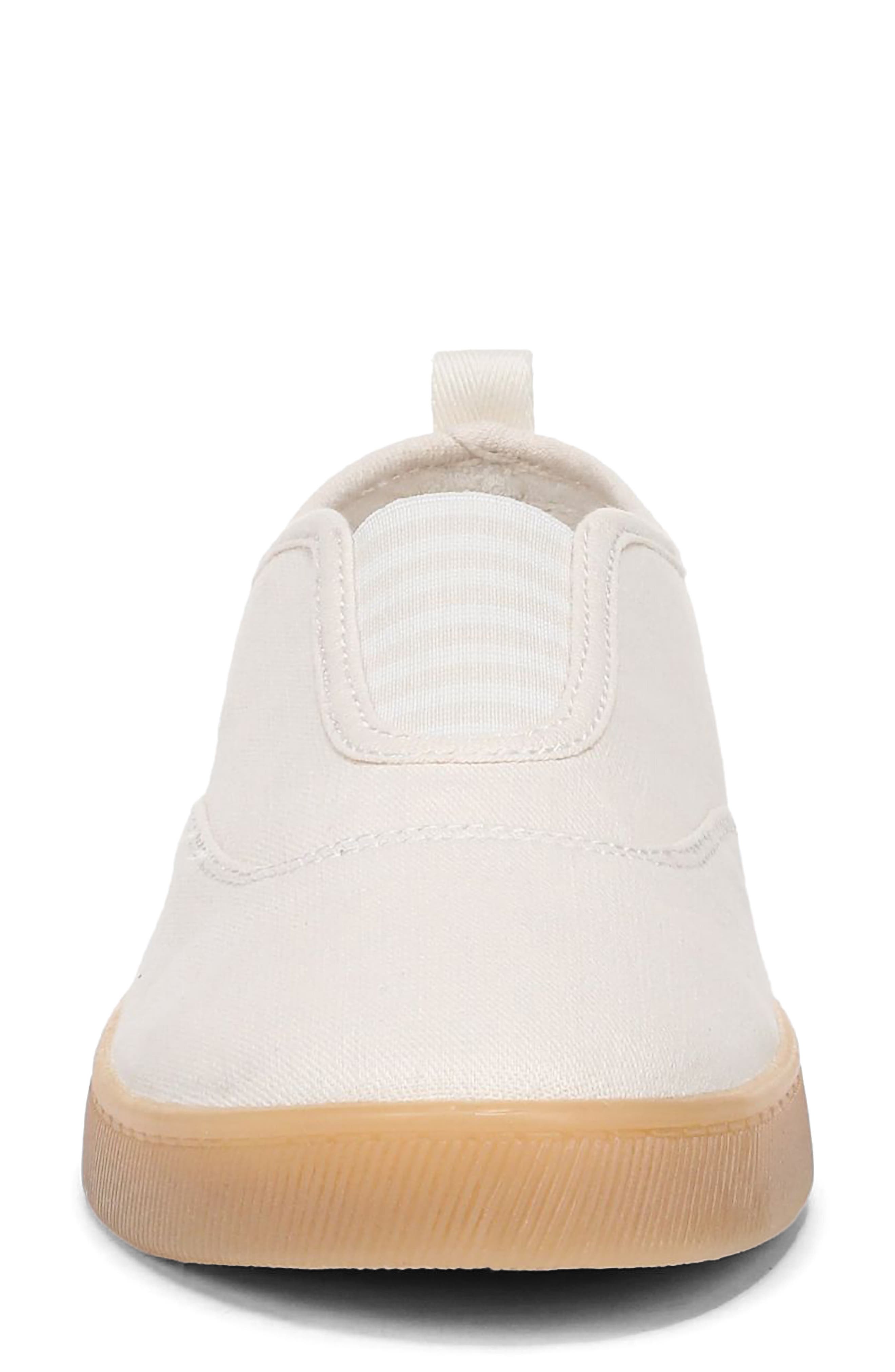 Vionic Cobalt Lace-Up Sneaker, Alternate, color, Parchment Canvas