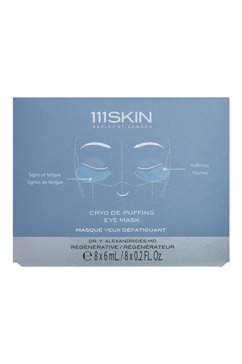 Cryo De-Puffing 8-Piece Eye Mask Box, Alternate, color, NO COLOR