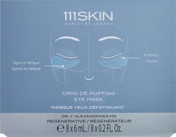 Cryo De-Puffing 8-Piece Eye Mask Box