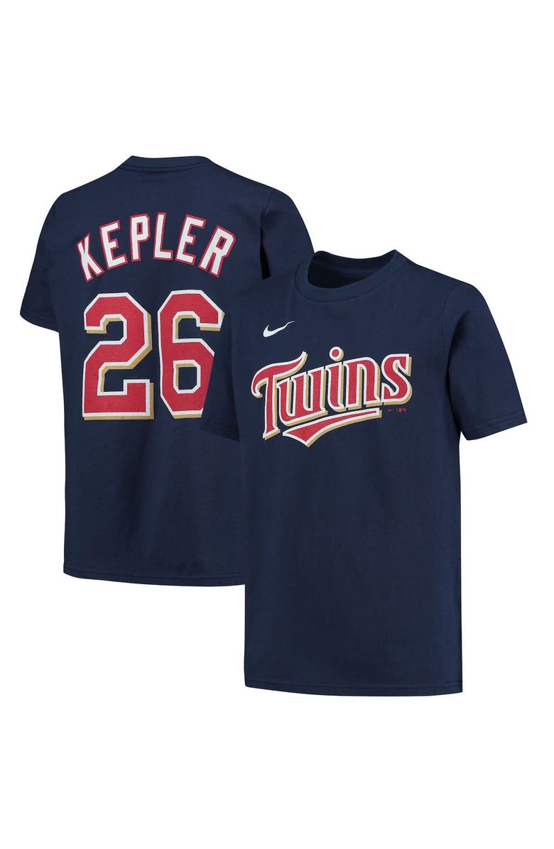 Nike Youth Nike Max Kepler Navy Minnesota Twins Player Name & Number T-Shirt, Main, color,