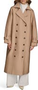Donna Karan New York Double Breasted Trench Coat