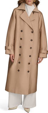 Donna Karan New York Double Breasted Trench Coat
