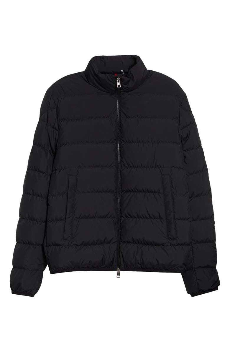 Moncler Baudinet Down Puffer Jacket, Main, color, Black