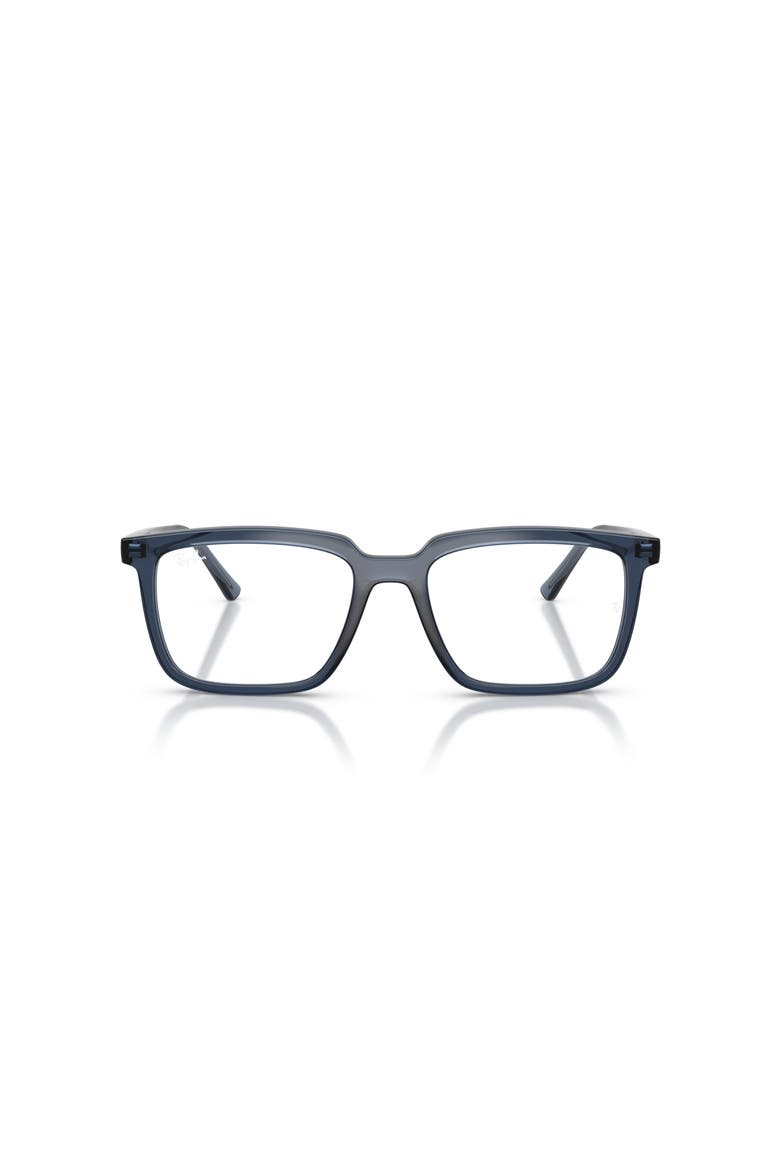 52mm Rectangle optical glasses, Alternate, color, Blue