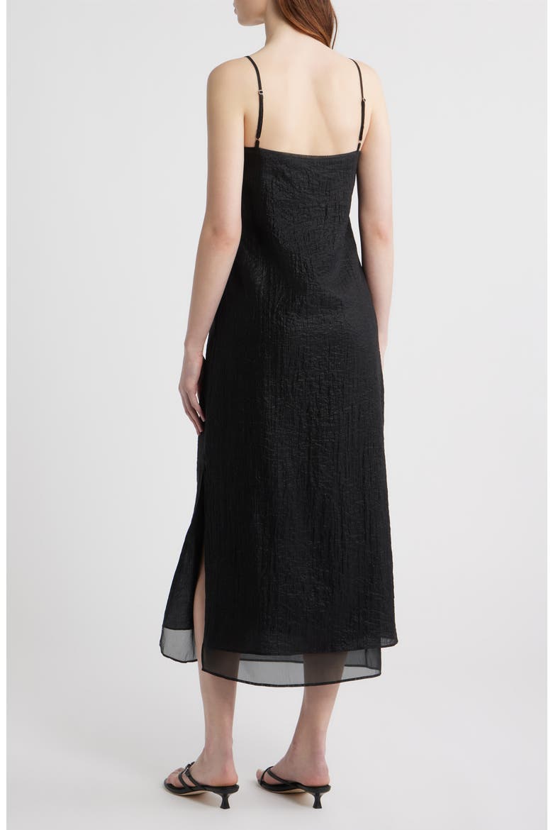Suki Midi Dress, Alternate, color, BLACK
