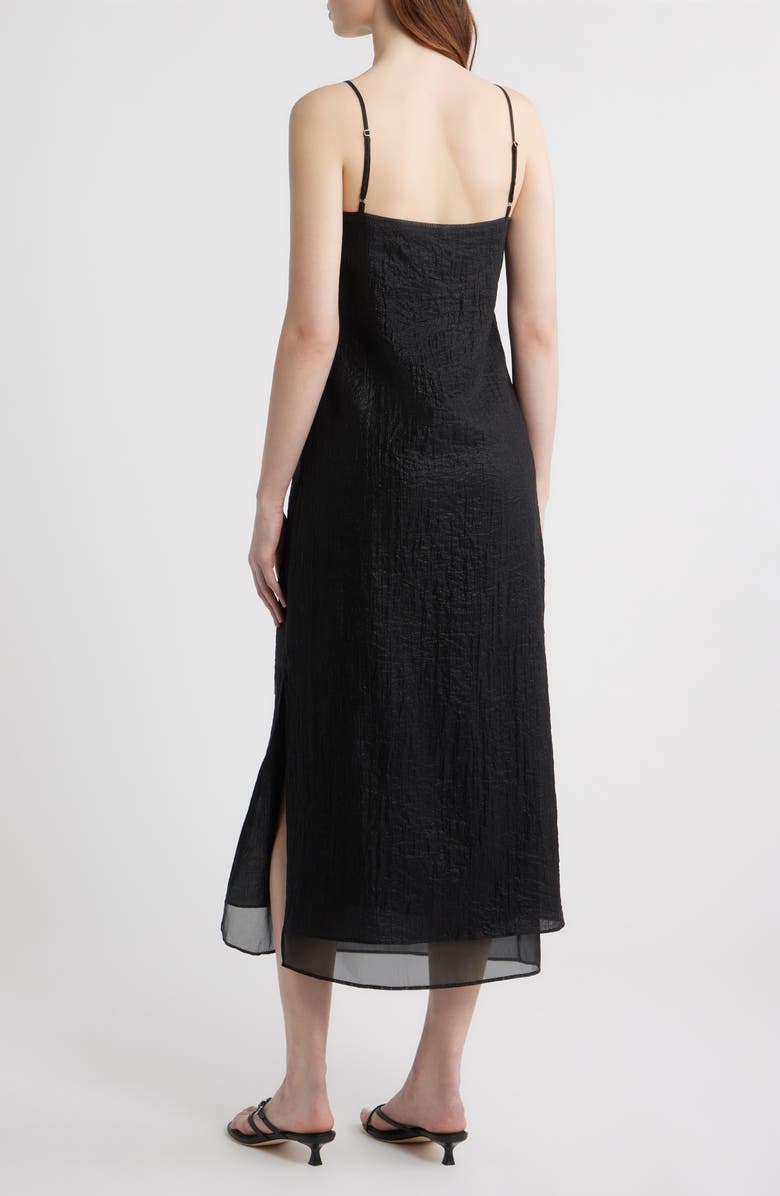 rag & bone Suki Midi Dress, Alternate, color, Black