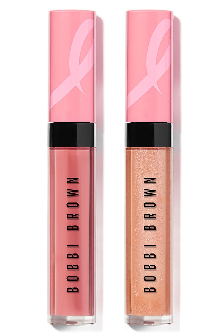 Proud To Be Pink Crushed Oil-Infused Gloss Duo USD $58 Value, Main, color, BELLINI / FREE SPIRT