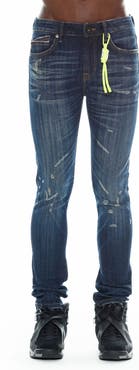 Cult of Individuality Punk Distressed Super Skinny Jeans