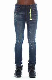 Cult of Individuality Punk Distressed Super Skinny Jeans