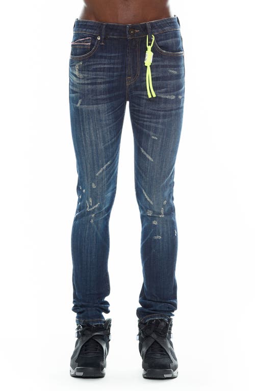 Cult Of Individuality Punk Distressed Super Skinny Jeans In Enzo