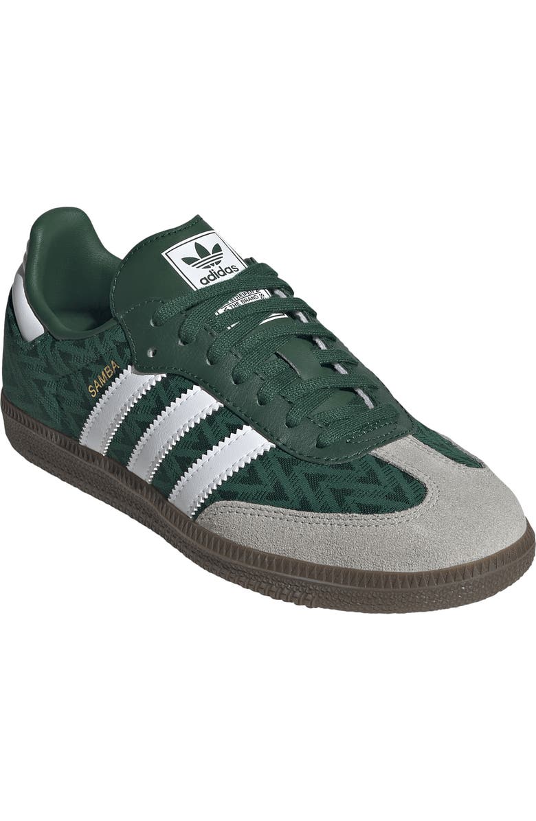 adidas Kids' Samba XLG Sneaker, Main, color, Green/ White/ Gum5