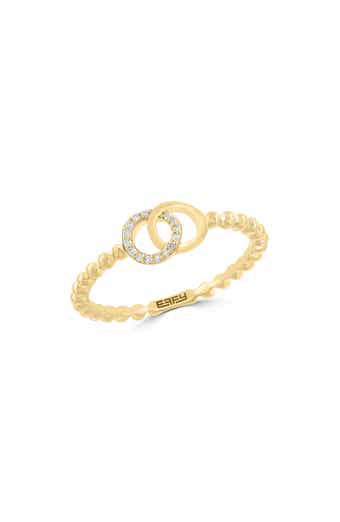 Interlocking Circle Diamond Ring