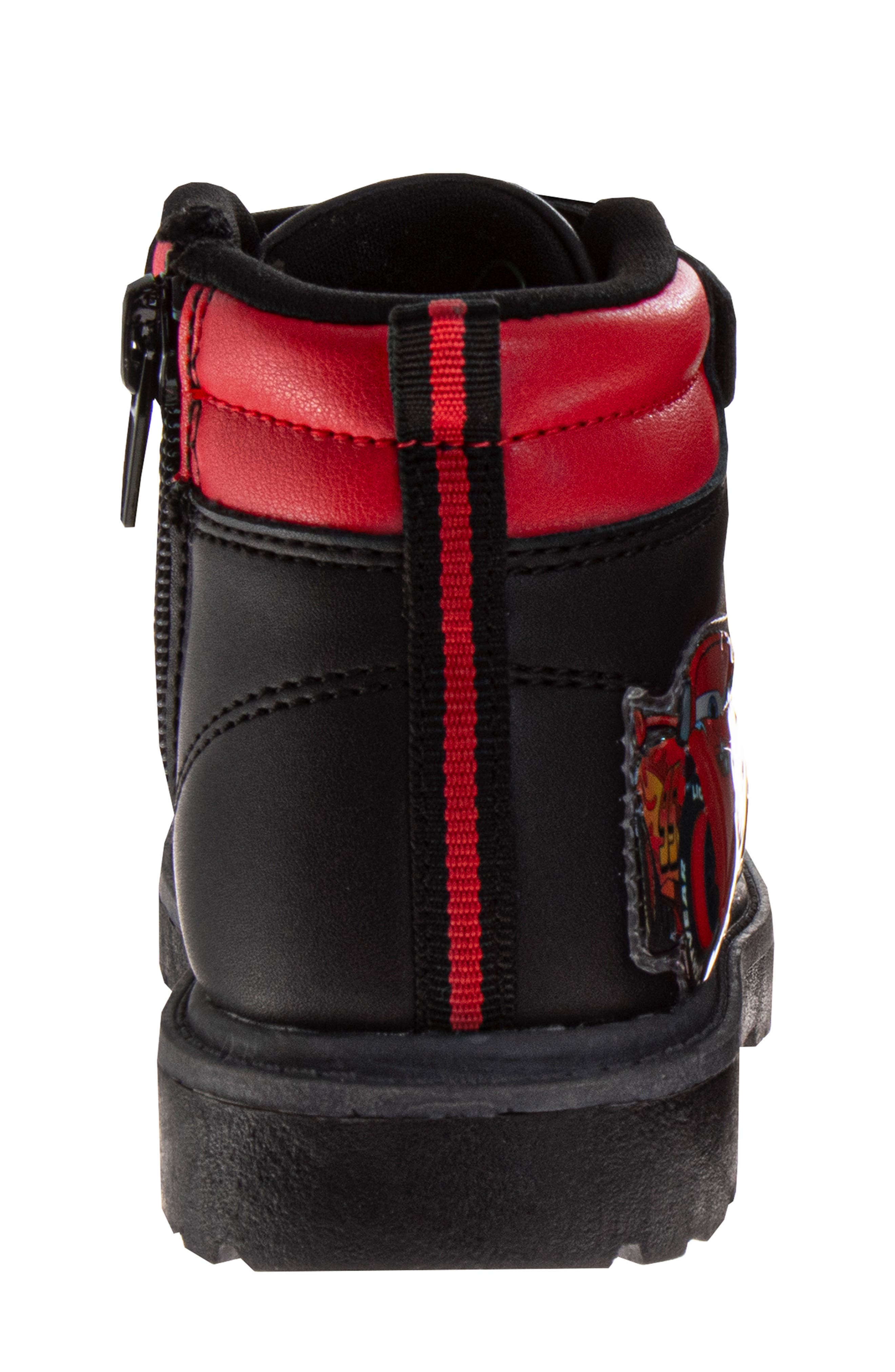 JOSMO Kids' Disney Pixar Cars Boot, Alternate, color, Black/ Red