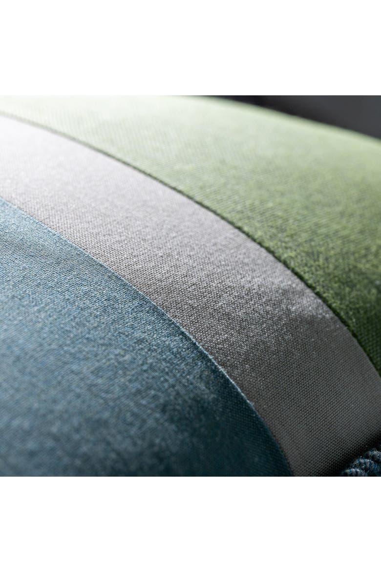 Composition Indoor & Outdoor Woven Accent Pillow & Insert, Alternate, color, Seaglass