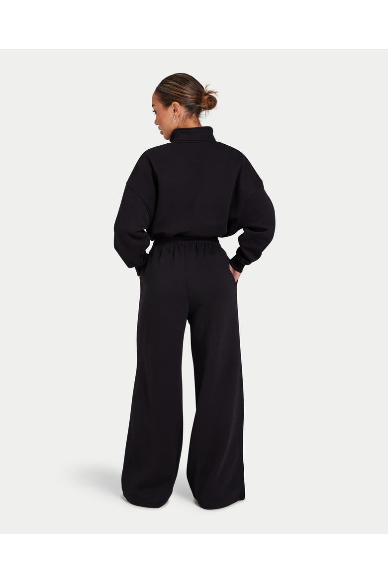 Collective Wide Leg Joggers, Alternate, color, Black