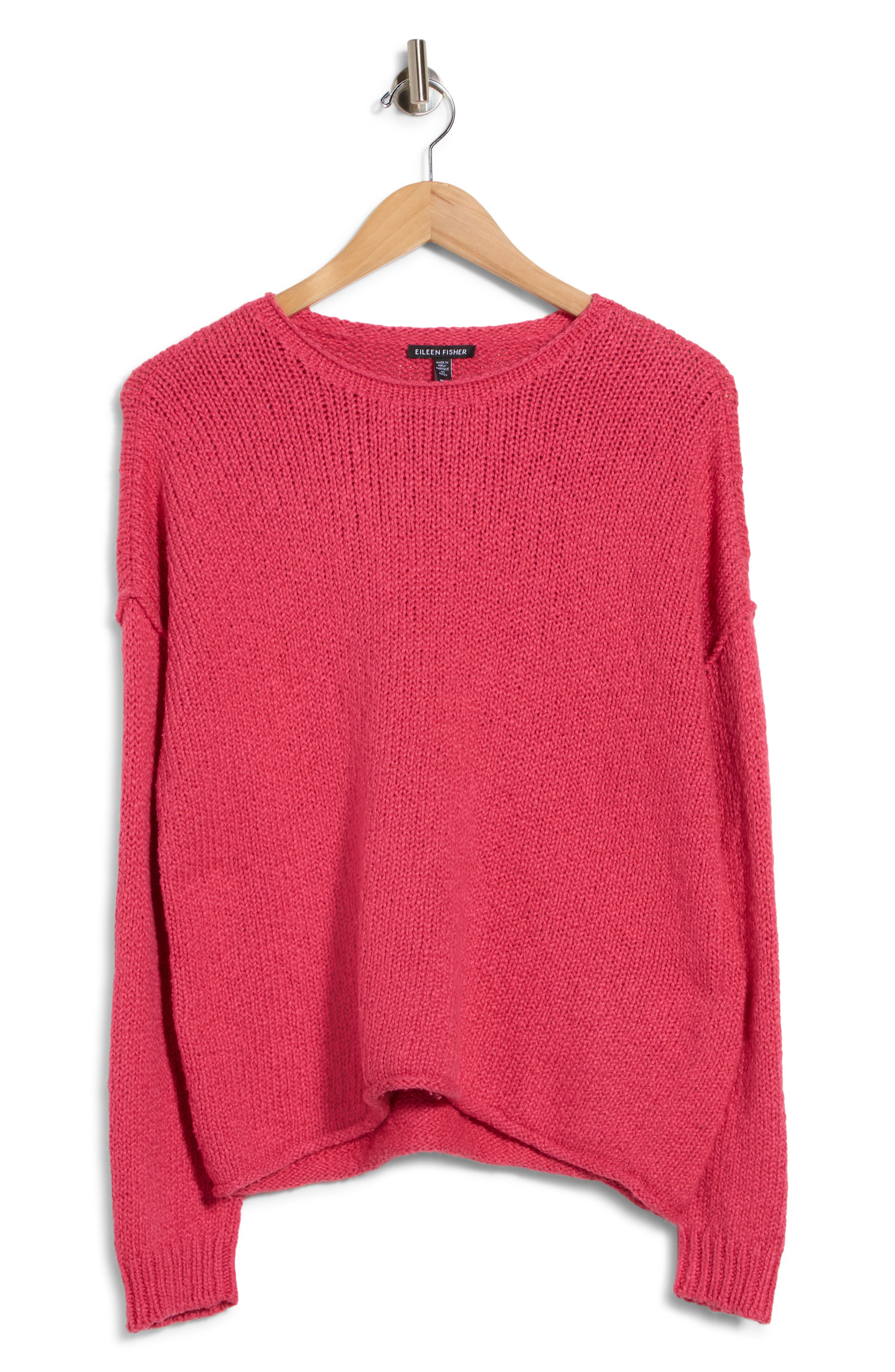 Crewneck Organic Cotton Sweater