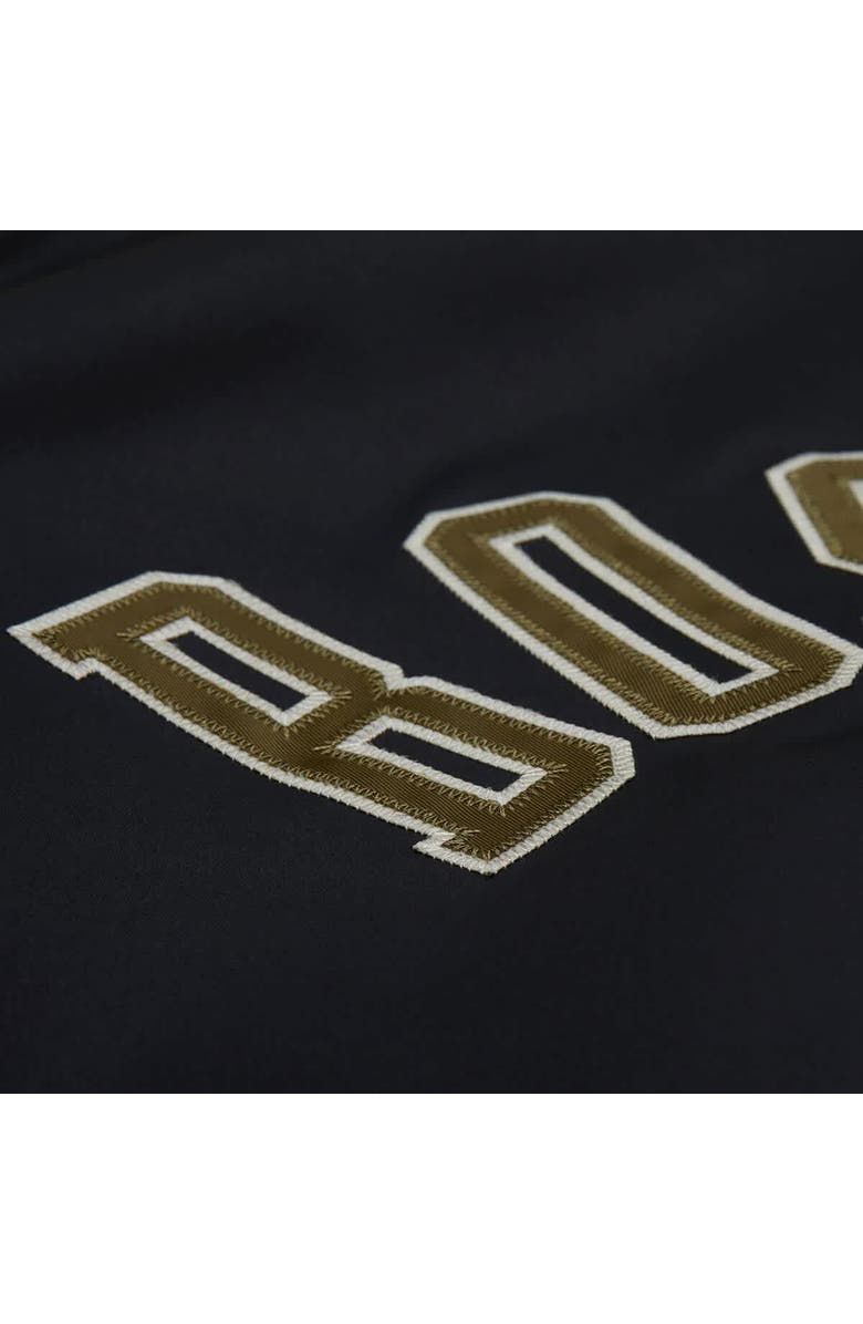 Mitchell 
Ness Men
s Mitchell 
Ness Olive/Black Boston Celtics Clutch Satin Raglan Full-Snap Jacket, Alternate, color, Olive