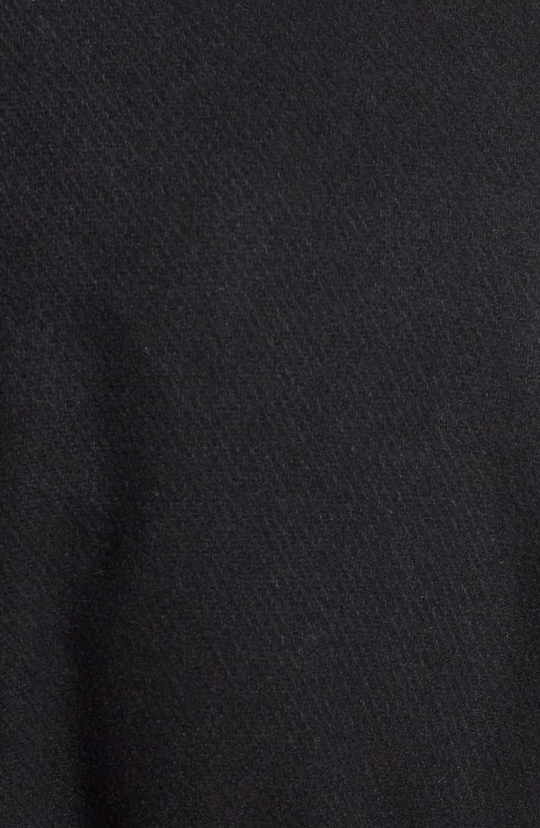 Vince Camuto Faux Fur Front Wool Blend Coat, Alternate, color, 