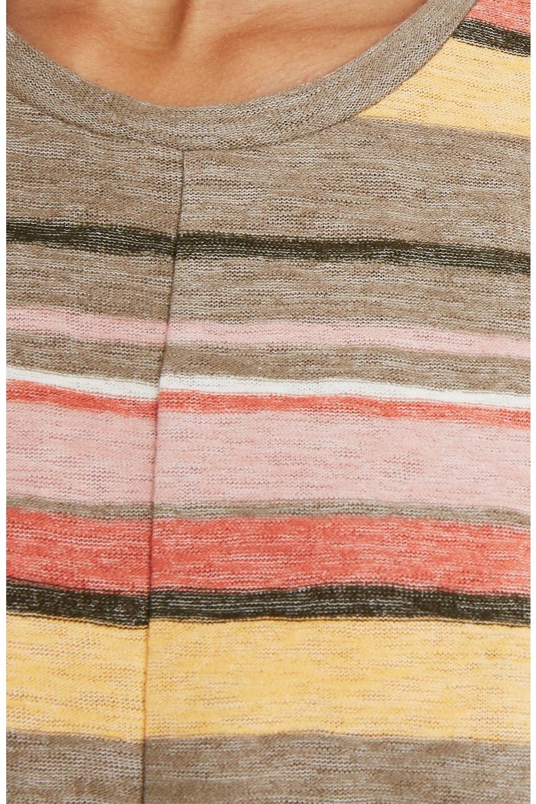Texture & Thread Modern Tie-Front Top, Alternate, color, BRITISH SURPLUS