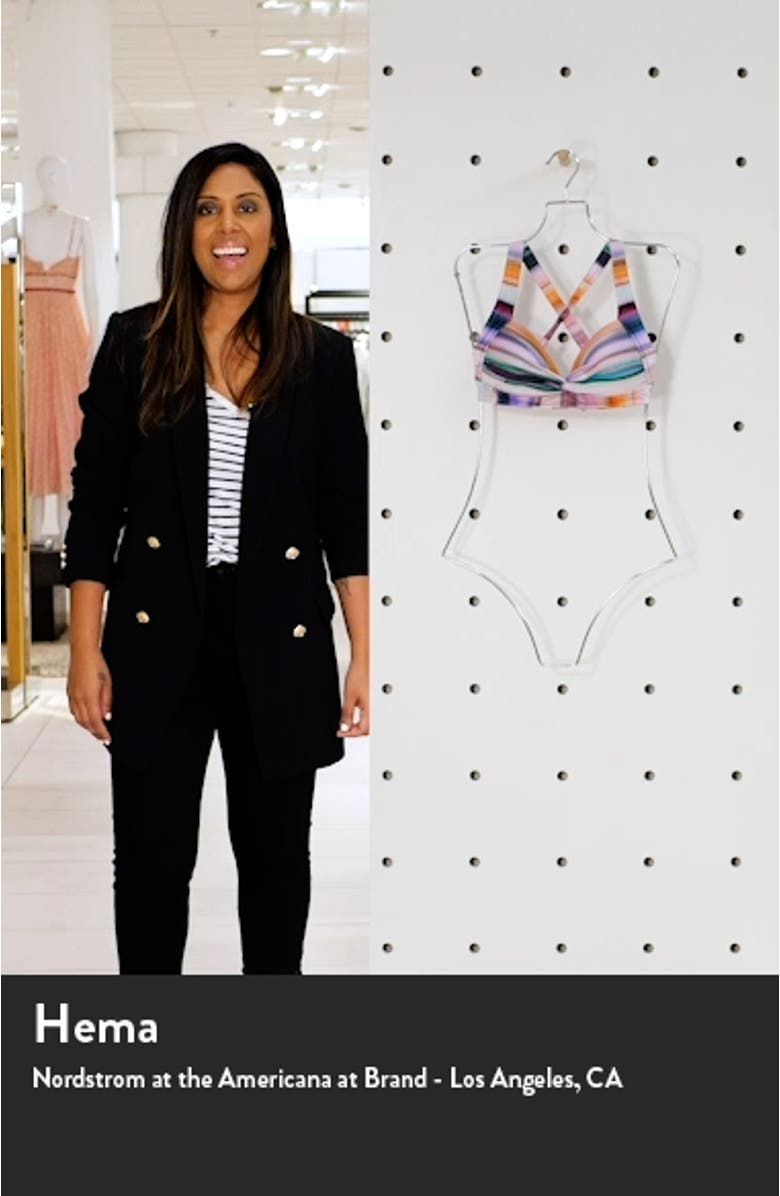 Ocean Tides Bikini Top, sales video thumbnail