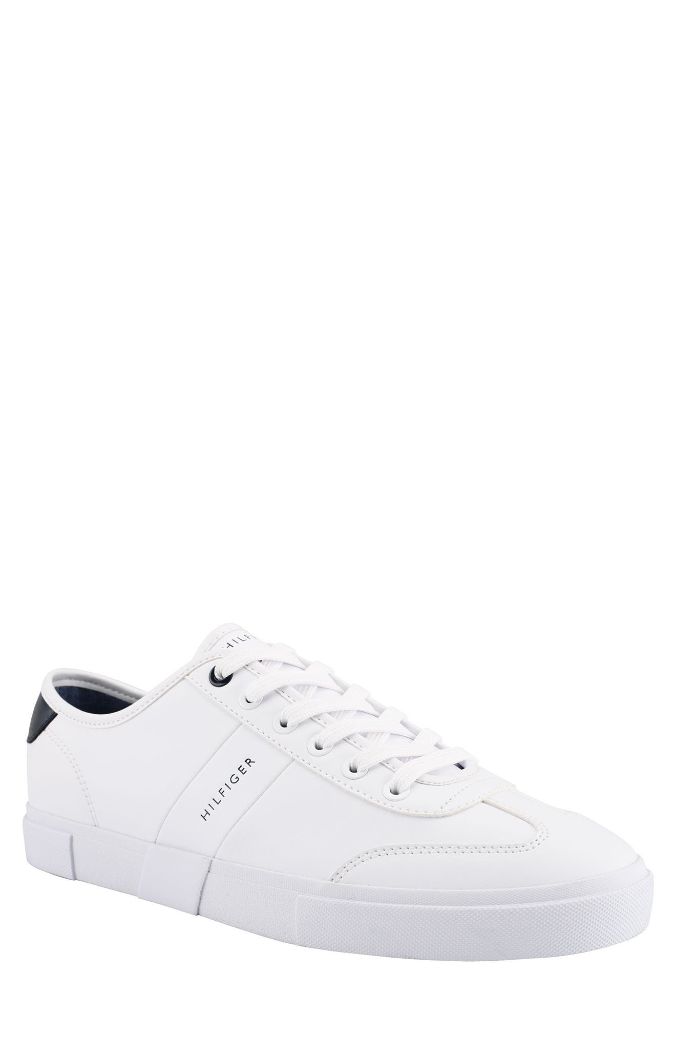 Tommy Hilfiger Pandora Faux Leather Low Top Sneaker