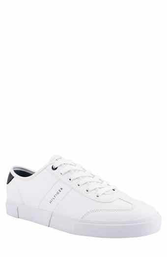 Tommy Hilfiger Pandora Faux Leather Low Top Sneaker