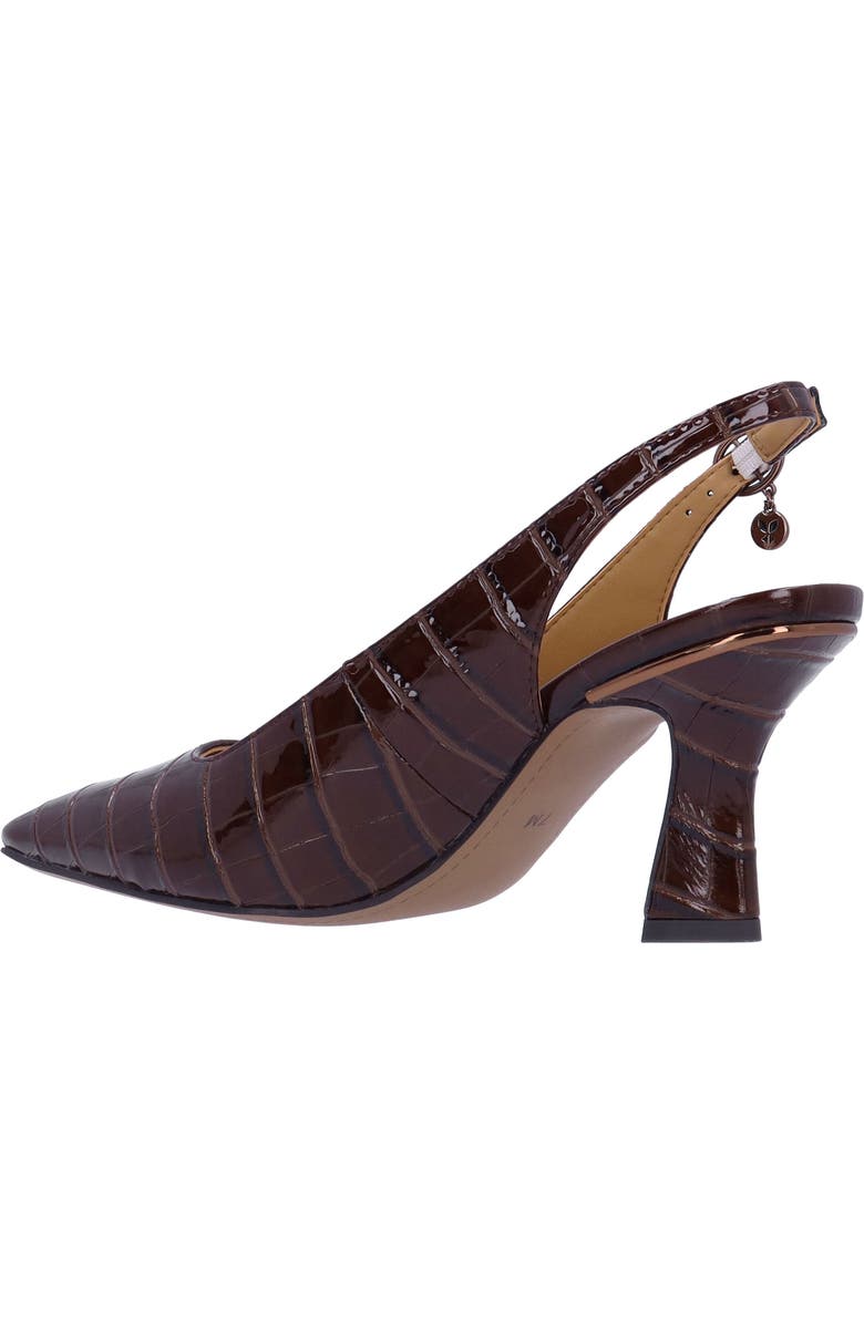 J. Reneé Delah Slingback Pump, Alternate, color, Brown