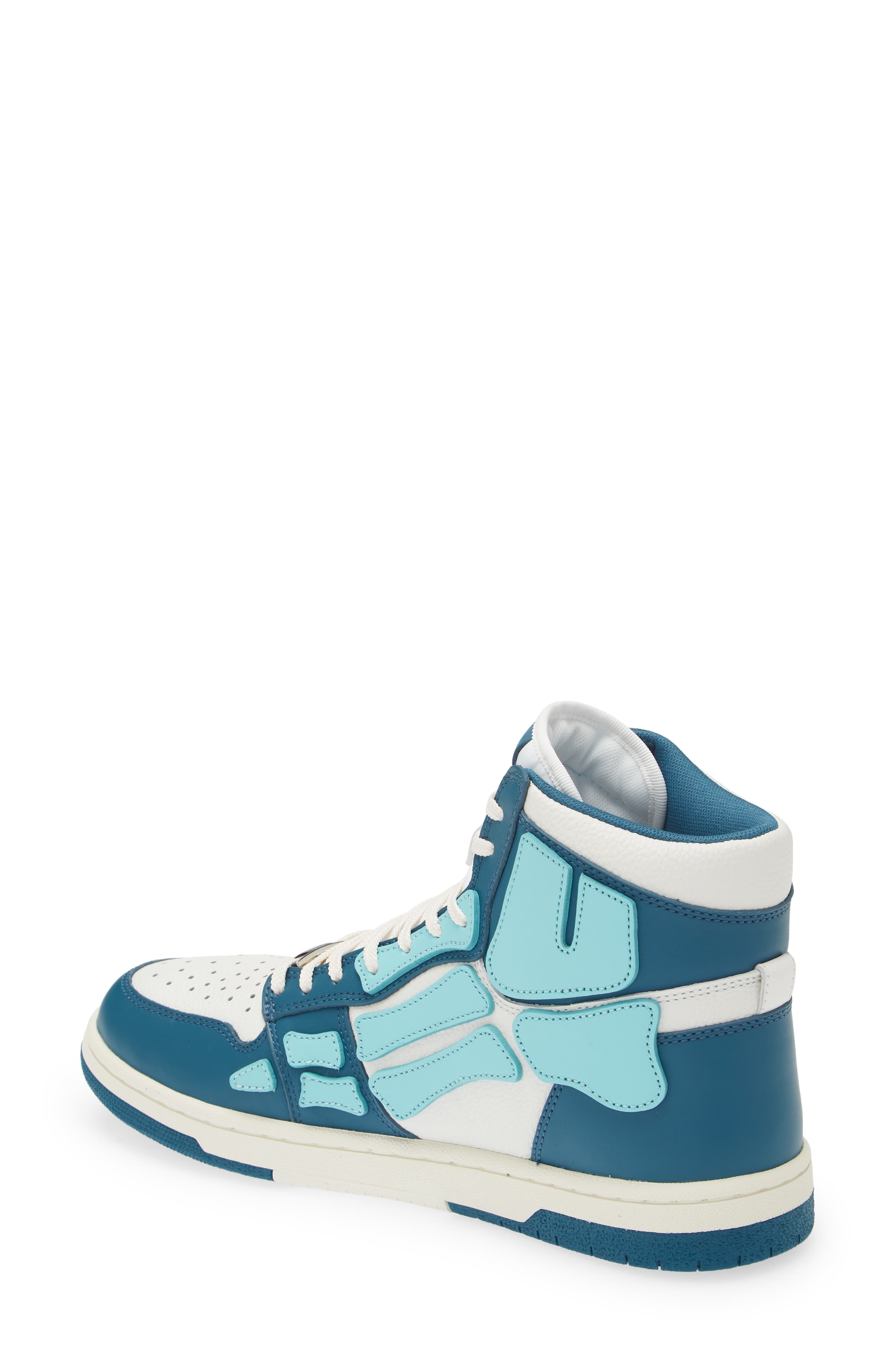 AMIRI Skeleton High Top Sneaker, Alternate, color, 