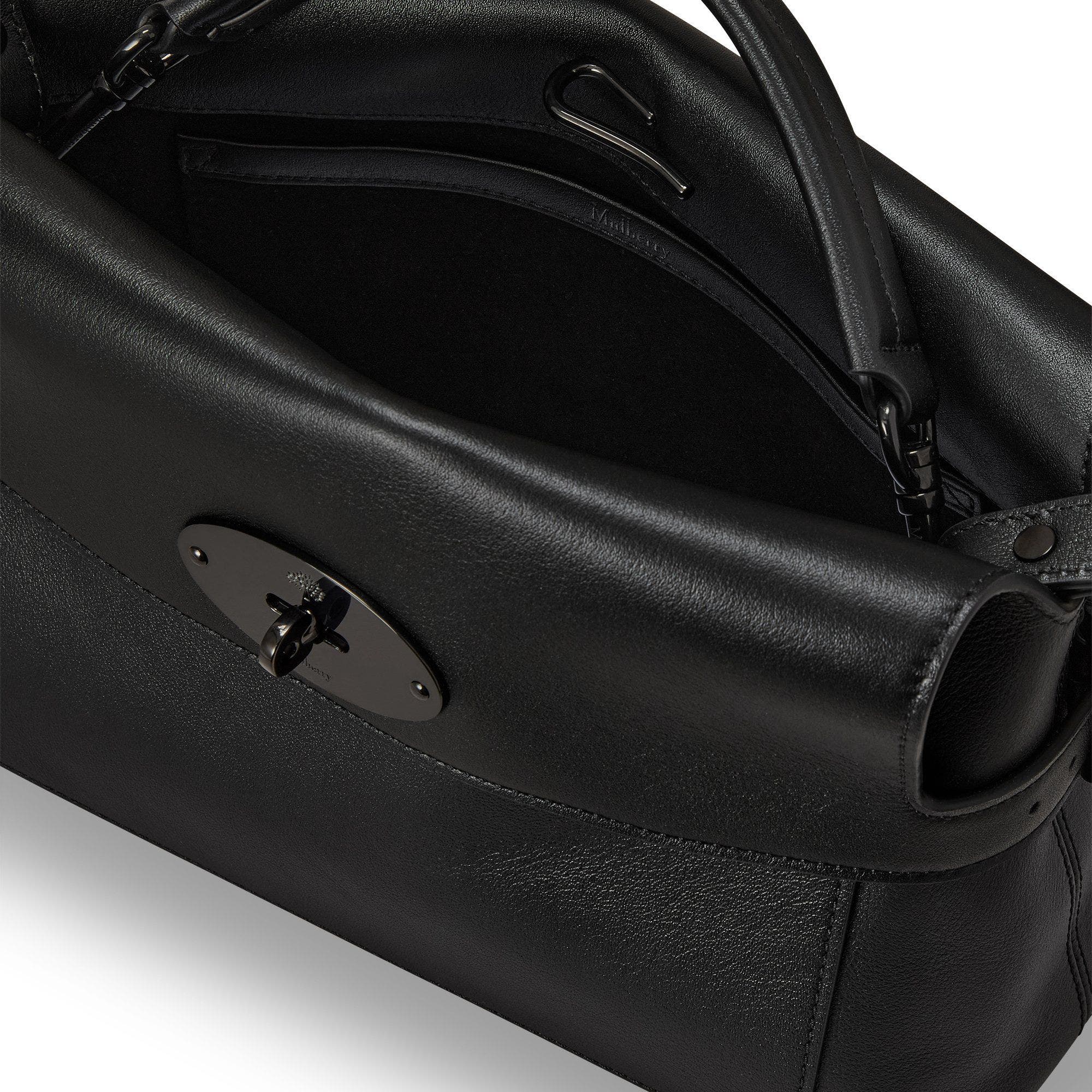 Small Stevie Top Handle, Alternate, color, Black