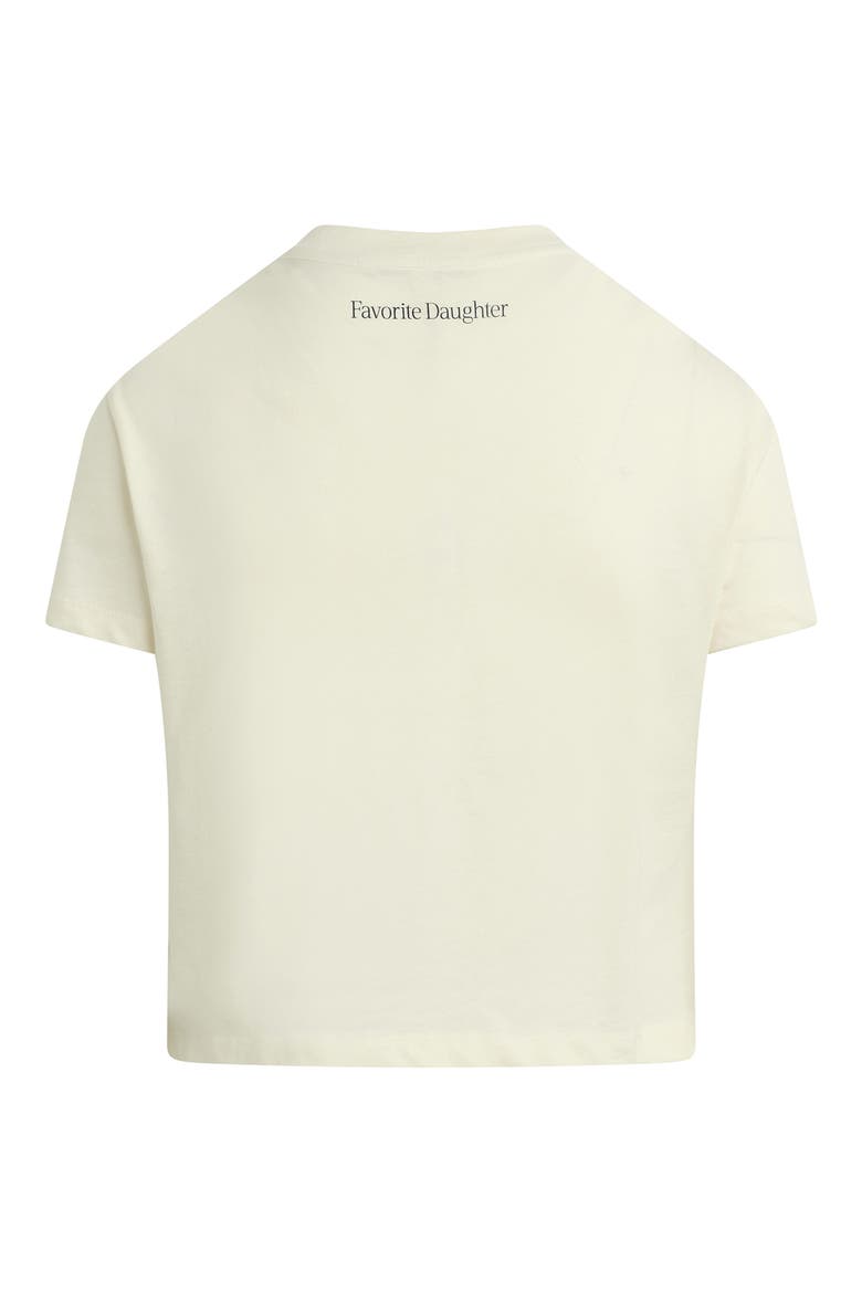 Dad's Favorite Crop T-Shirt, Alternate, color, GARDENIA/ MINT