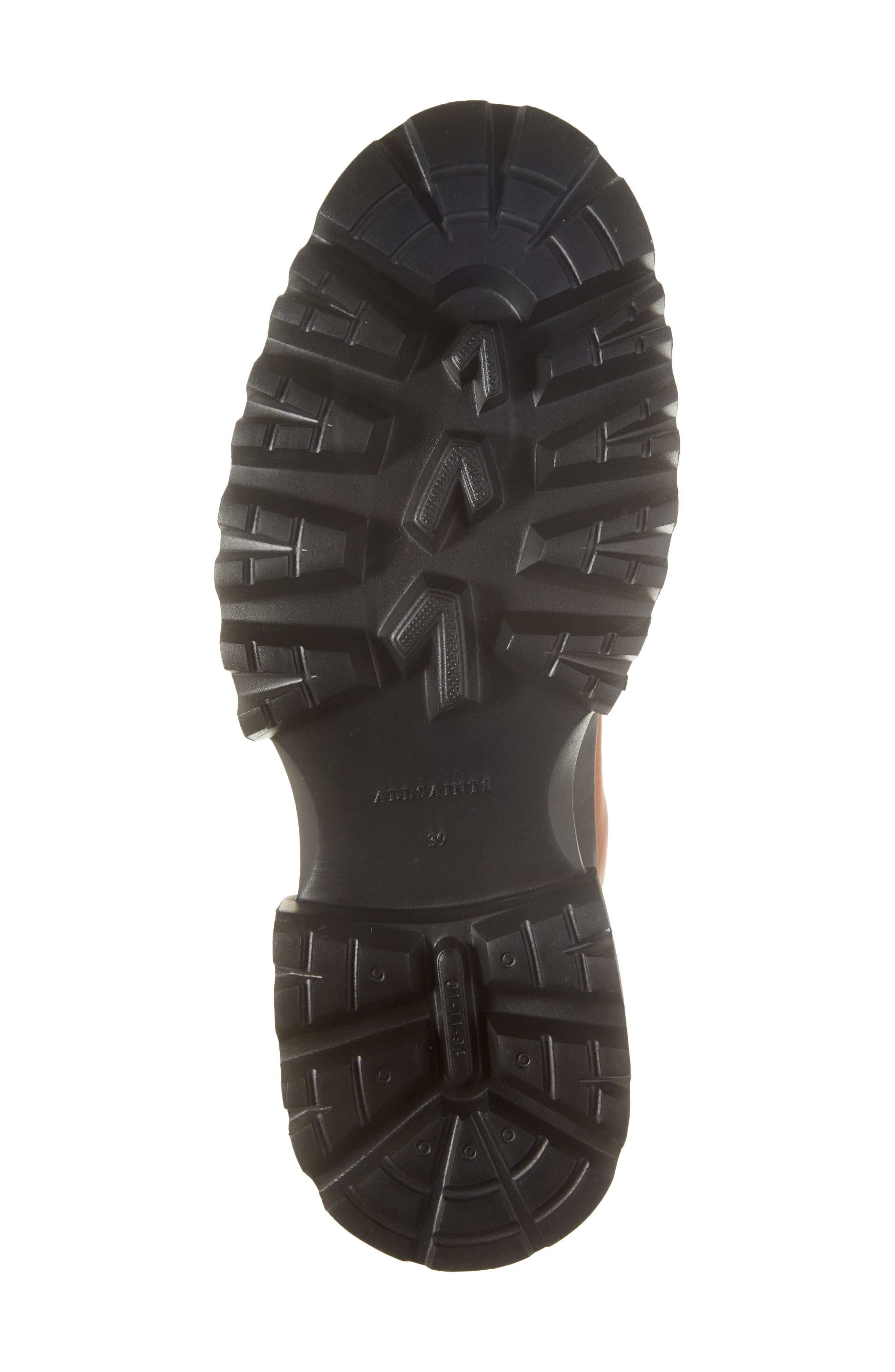 AllSaints Harlee Lug Sole Chelsea Boot, Alternate, color, 