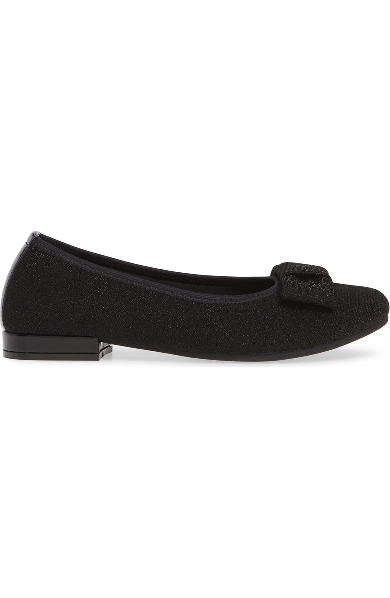 David Tate Teresa Glitter Bow Flat, Alternate, color,