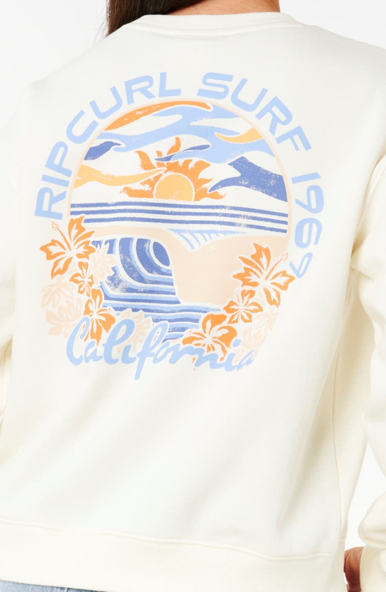 Rip Curl Dune Dancer Relaxed Sweatshirt, Alternate, color, 
