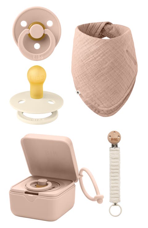 Pacifer, Pacifier Box & Pacifier Clip Set