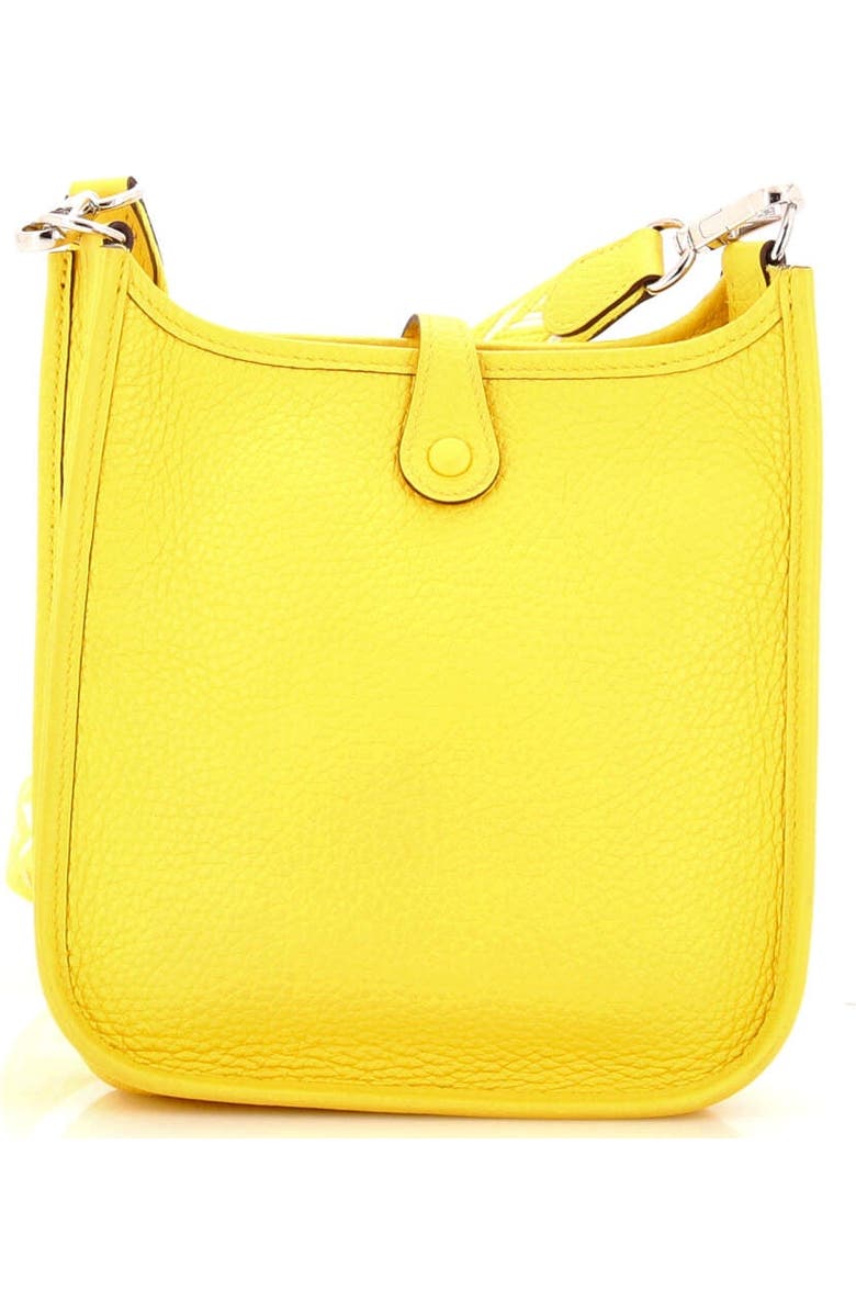 Pre-Owned Hermes Evelyne Bag Gen III Clemence TPM, Alternate, color, Jaune De Naples