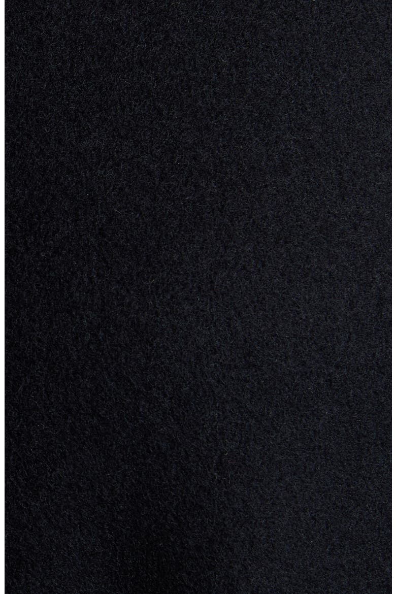 Hooded Wool Blend Cape, Alternate, color, BLUE