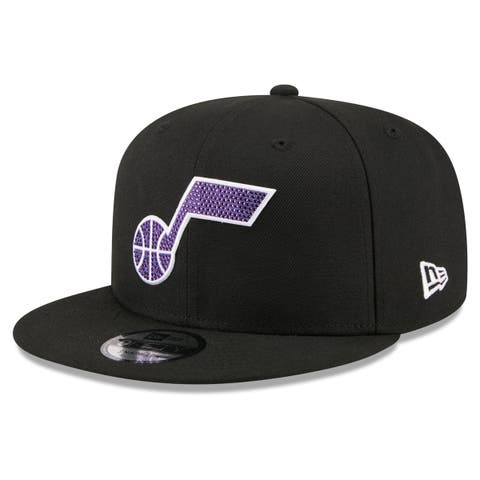 Men's New Era Black Utah Jazz 2026 NBA Draft Crystal 9FIFTY Snapback Hat