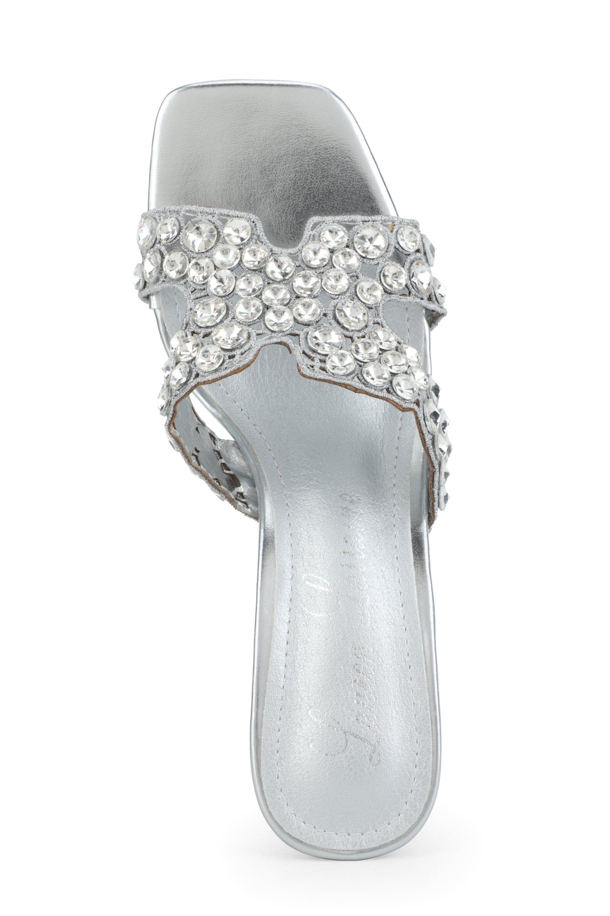 Sassy Sandals, Alternate, color, SILVER