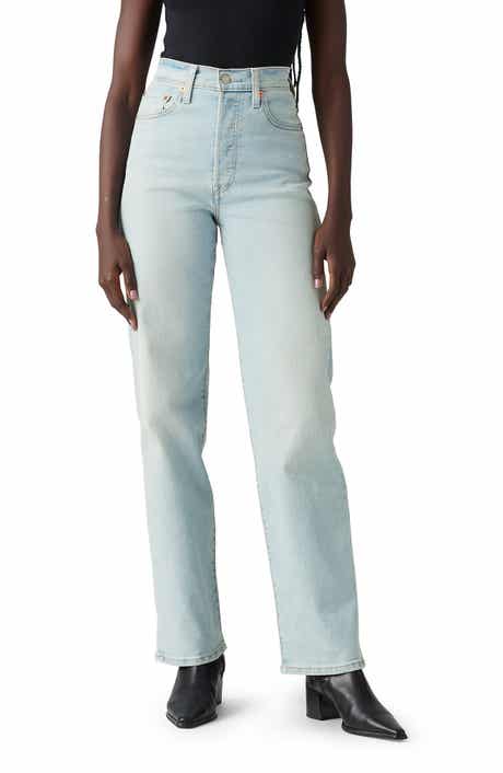 Levi's Ribcage High Waist Straight Leg Jeans